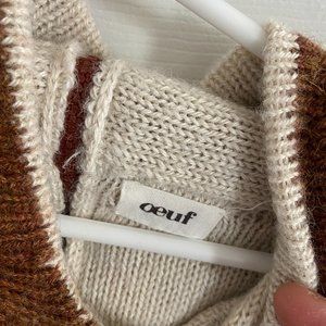 OEUF Wool Jacket - Bambi Hoodie 3Y